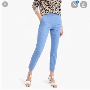 J. Crew Martie slim crop pant in blue size 2